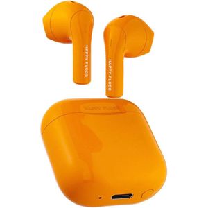 Happy Plugs Joy Bluetooth 5.2 Headset - Draadloze Oordopjes Oranje