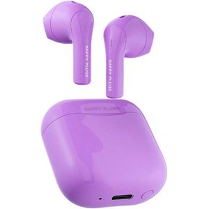 Happy Plugs Joy Bluetooth 5.2 Headset - Draadloze Oordopjes (Paars)