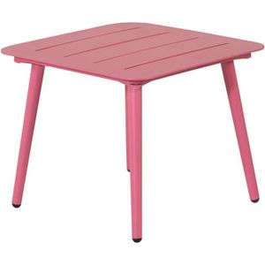 Lina bijzettafel tuin roze.