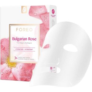 FOREO - Bulgarian Rose - Gezichtsmasker - 3 Stuks - Hydraterend