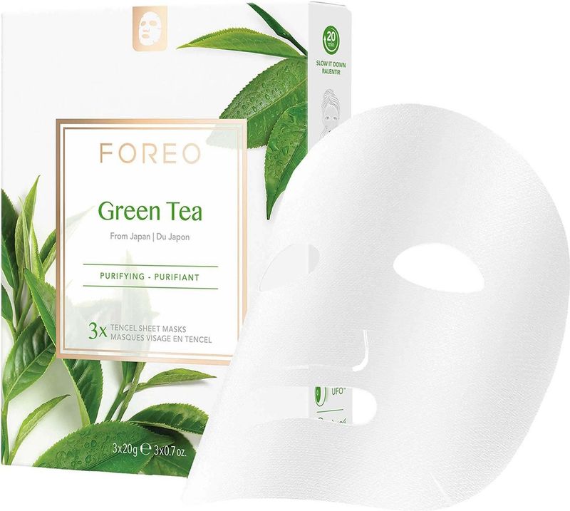 Foreo - Farm To Face - Gezichtsmasker - Groene Thee - 1 stuk