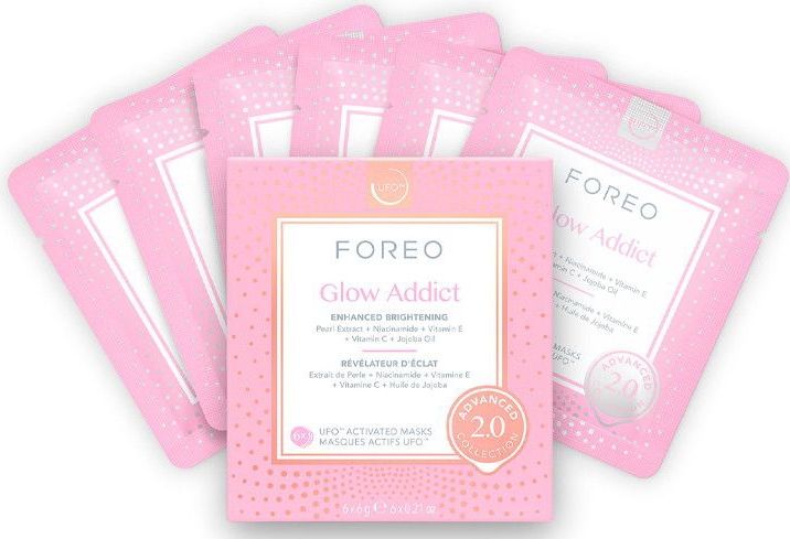 FOREO - UFO™ Gezichtsmasker Glow Addict 2.0 - 36 g - Biologisch Afbreekbaar