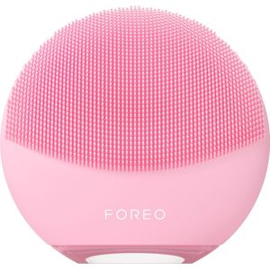 FOREO LUNA 4 mini-gezichtsreinigings- en massageborstels, premium borstel, verbetert de opname van de verzorging, reisaccessoires voor gezichtsverzorging, voor alle huidtypes, Pearl Pink