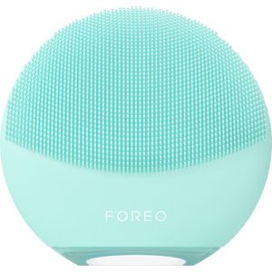 FOREO LUNA 4 mini smart 2-zone gezichtsreinigingsborstel voor alle huidtypen, Arctic Blue