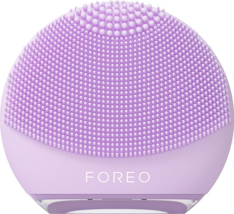FOREO LUNA 4 go 2 zone gezichtsreinigingsborstel en verstevigingsapparaat voor alle huidtypen, Lavender