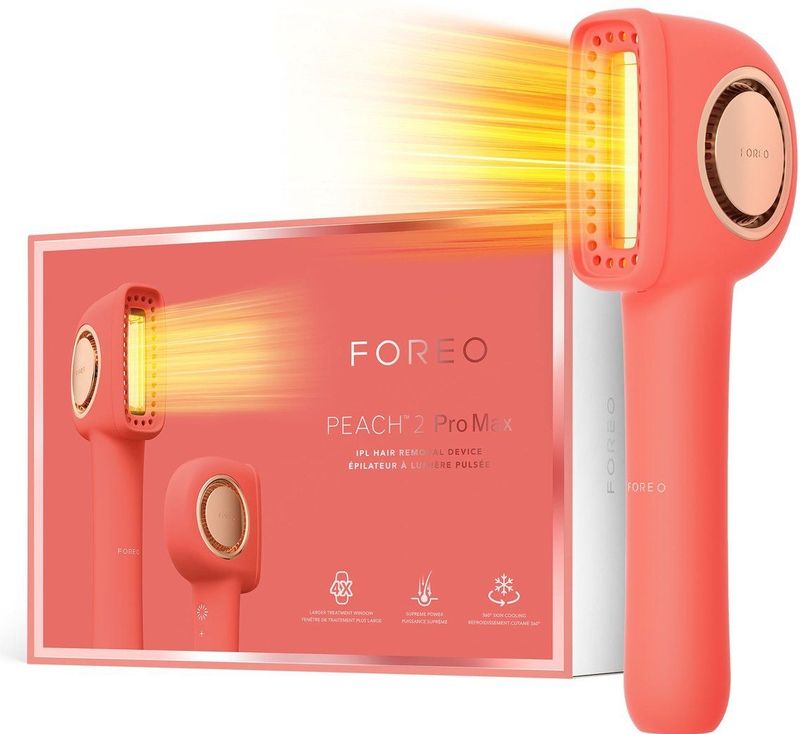 FOREO - PEACH 2 Pro Max - IPL Haarverwijdering - Peach - Duurzaam