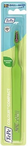TePe - Colour Compact X-Soft - Tandenborstel - Groen - 1 st