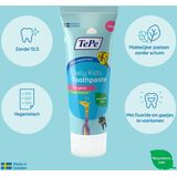 TePe Daily™ Kindertandpasta 3 - 6 jaar – tandpasta met fluoride - 75 ml