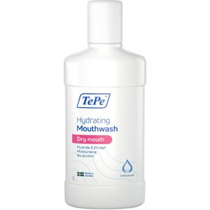 TePe - Hydraterende Mondspoeling - zonder Toegevoegde Smaak - 0,2% Natriumfluoride