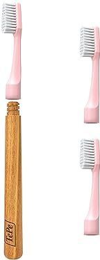 TePe Choice, Brosse à dents à poils souples, bonne pour le nettoyage des dents et l'élimination de la plaque dentaire, Souple, Rosa, 1 unités (Paquet of 1)