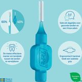 TePe Interdentale Ragers Original Geel ISO maat 4 – 0,7 mm (6 stuks)