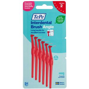 TePe - Interdentale Ragers - Rood - Original - 0,5mm - 6 Stuks