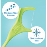 TePe - Mini Flosser - Flosdraad - Plantaardige Materialen - Composteerbaar Zakje