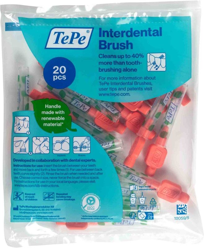 TePe - Interdentale Ragers - Extra Soft - 8 Stuks - Veiligheidsdraad