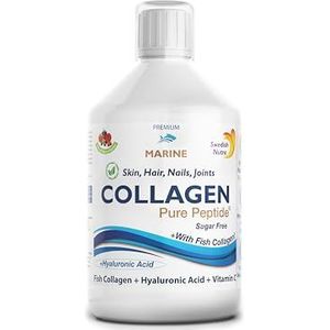 Swedish Nutra - Gehydrolyseerd Vloeibaar Supplement - 500 ml - Collageen en Vitaminen