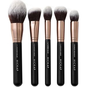 Hickaps - Classic Face Set - Make-up Kwasten - Vegan - Synthetisch Haar