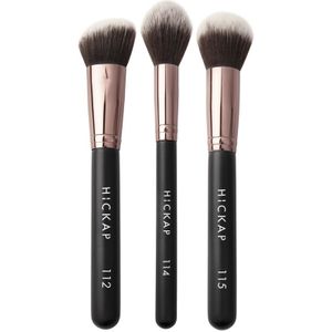 Hickap - Round Kabuki 115 - Make-Upkwast - Vegan - Synthetische Haren