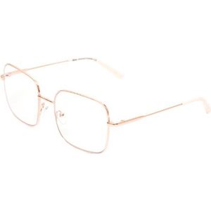 GLAS Wilma Leesbril sterkte +3.00 rosegoud - Metaal - Vierkant