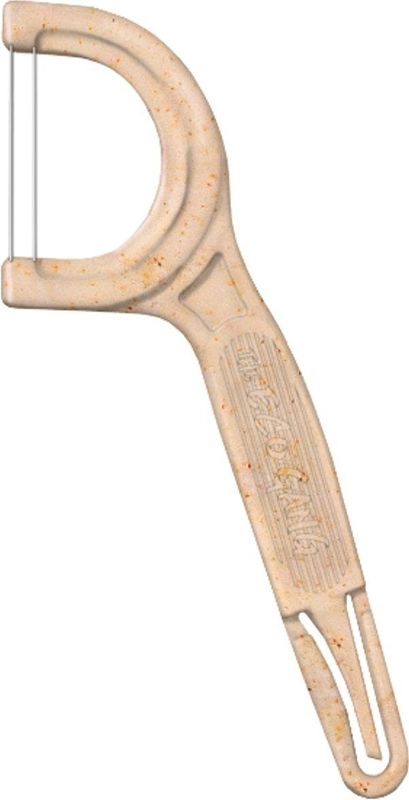 The Eco Gang - Tandenstokers met flosdraad met Mint - 50 stuks