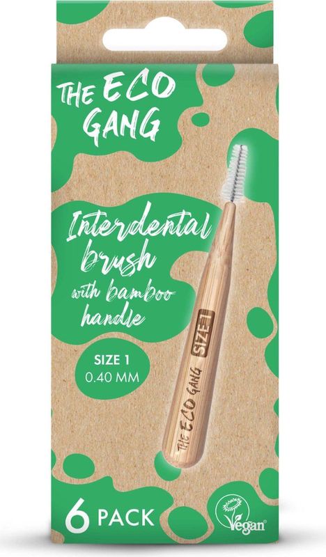 The Eco Gang Bamboe Ragers | Maat 1, 0.40 mm | 6 Stuks | Duurzaam