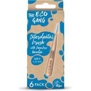 The Eco Gang Bamboe Ragers | Maat 2, 0.45 mm | 6 Stuks | Duurzaam