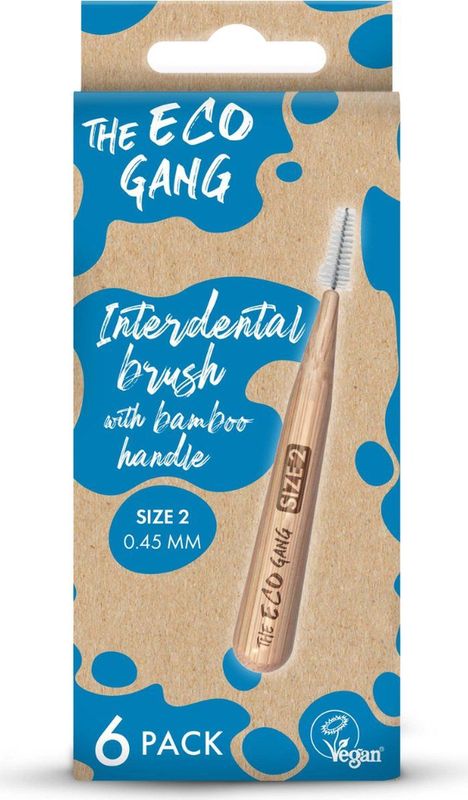 The Eco Gang Bamboe Ragers | Maat 2, 0.45 mm | 6 Stuks | Duurzaam