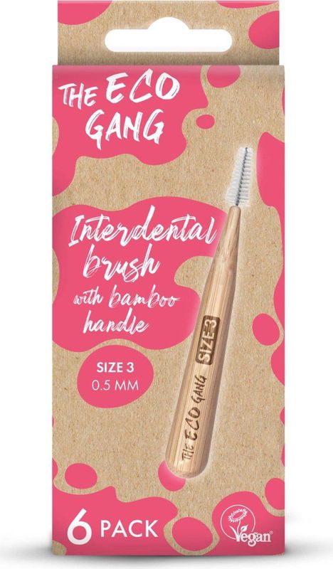 The Eco Gang Bamboe Ragers | Maat 3, 0.50 mm | 6 Stuks | Duurzaam