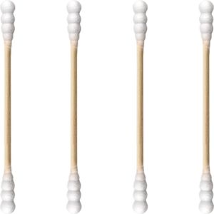 Oorsmeer Verwijderaar - Wattenstaafjes - Spiraalvormige Tip - Bamboe en Katoen