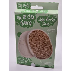 The Eco Gang - Scrub pad - Jute - 1 stuks - Huidreiniging