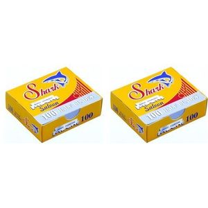 Razor Blades Club 200 Shark Super Stainless scheermesjes met één draad