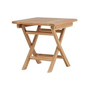 Venture Home Kenya Lounge Table-Natural-Teak-5050cm Table, Goud, 50x50