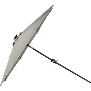 Venture Home Sabal - paraplu met LED- grijs - 270cm, grijs