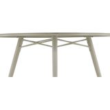 Lina eettafel tuin Ø120cm beige.