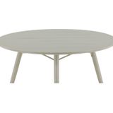 Lina eettafel tuin Ø120cm beige.