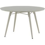 Lina eettafel tuin Ø120cm beige.