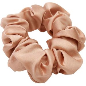 Lenoites - Moerbeizijde Scrunchie - Rose Gold - 100% Zijde - Ø 10 cm