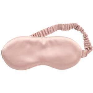 Lenoites Mulberry Sleep Mask With Pouch, Pink