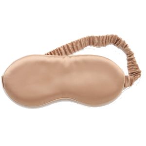 Lenoites Mulberry Sleep Mask With Pouch, Rose Gold