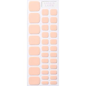 Love'n Layer Solid Toe Natrual Nude