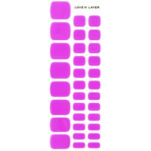 Love'n Layer  Solid Toe  Dahlia Purple