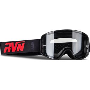 Crossbril Raven Edge Magnetic Zwart-Rood - Helder