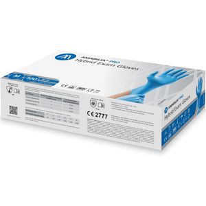 Nitril Wegwerphandschoenen - Blauw - Nitril - 40% Dikker dan Standaard