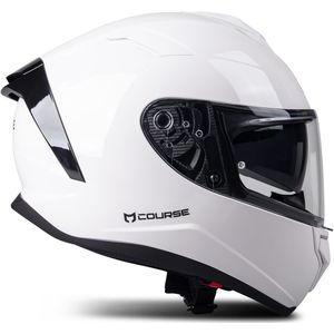 Integraalhelm Course Raider Evo Glanzend Wit
