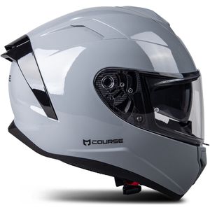 Integraalhelm Course Raider Evo Glanzend Nardo Grijs