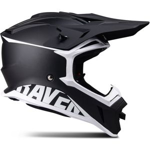Crosshelm - Raven Airborne Evo - Zwart - ABS - ECE 22.06