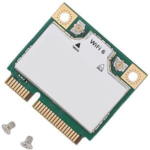 Gigabit Draadloze Internetkaart, Ondersteuning MU MIMO Snelle Overdracht WiFi6-kaart Breed Zendbereik met voor Win10 11 64bit voor Desktop