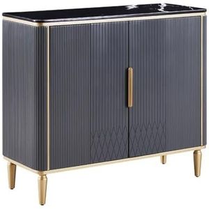 Consolekast Entree veranda kast licht luxe schoenenkast moderne minimalistische woonkamer meubelopslag dressoir Buffetopbergkast (Color : A, Size : 100X35X90cm)