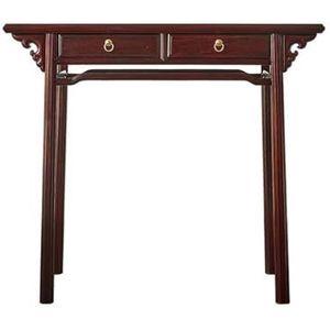 Meditatietafelaltaar Guan Gong-aanbiedingstafel, boeddhistische nistafel, tafel in Chinese stijl for huishoudelijk gebruik, platte behuizing, tafel in de hal, boeddhistische tafel Boeddhistische Beeld