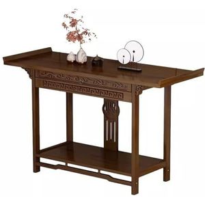 Meditatietafelaltaar Entreekast in Chinese stijl, salontafel for thuis, Boeddha-tafelstandaard, moderne Boeddhabeeld-displaytafel Boeddhistische Beelden Staan