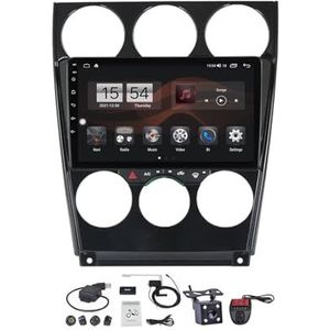 Android 12 Autoradio Voor Mazda 6 2004-2015 - 2 Din - 9 Inch Scherm - Ondersteuning Stuurwiel/Bluetooth/DSP Carplay Android Auto/FM RDS DAB+ Radio/4G Wifi/Back-up camera (Size : M100S)